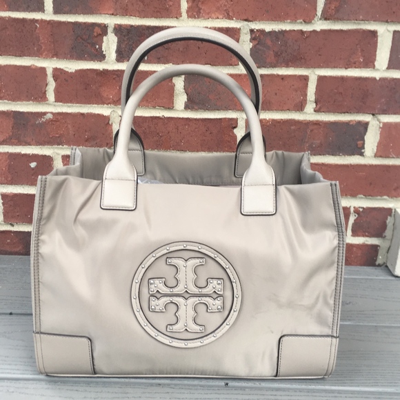 tory burch ella stud mini tote